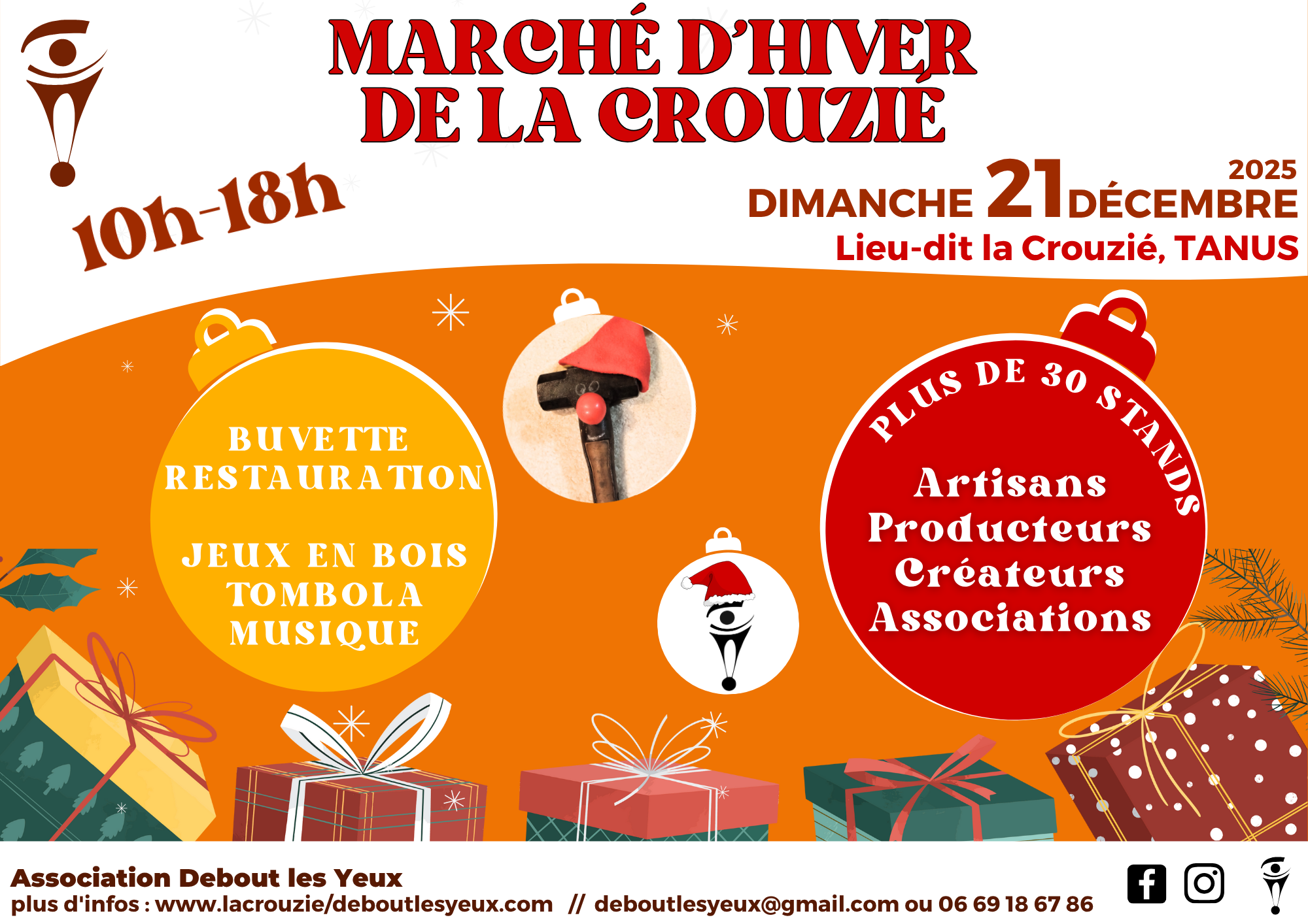 Marché d'hiver de la Crouzié 2025